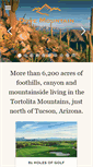 Mobile Screenshot of dovemountain.com